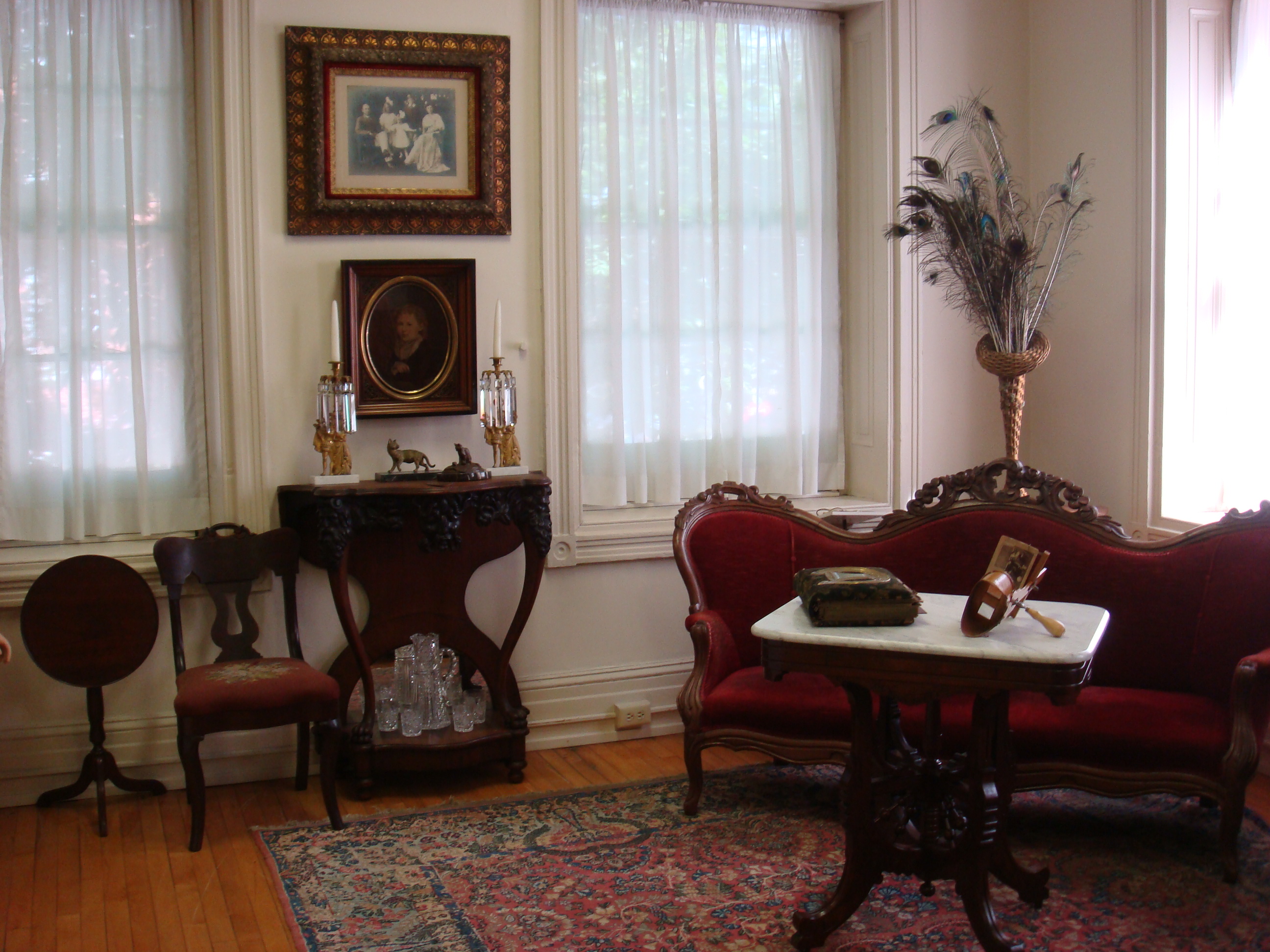 Victorian Parlor Lebanon County Historical Society